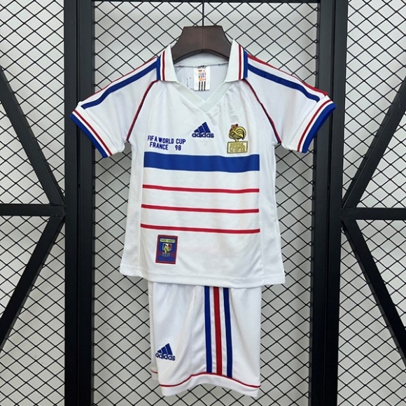Maglia Francia Seconda Bambino Retro 1998