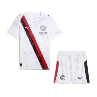 Maglia Manchester City KidSuper Bambino 2025/26 Bianco