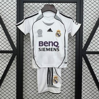 Maglia Real Madrid Home Bambino Retro 2006-2007
