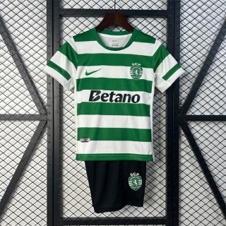 Maglia Sporting Lisbon Home Bambino 2025/26