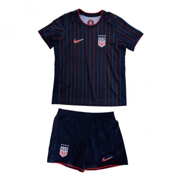Maglia Stati Uniti Seconda Bambino 2025