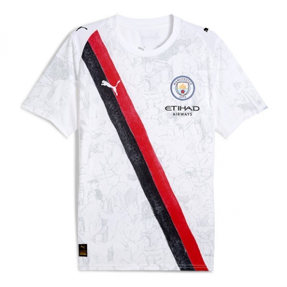 Thailandia Maglia Manchester City KidSuper 2025/26 Bianco