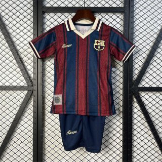 Maglia Barcellona Special Edition Bambino 2025-2026 Rosso Blu