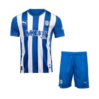 Maglia Deportivo Alavés Home Bambino 2025-2026