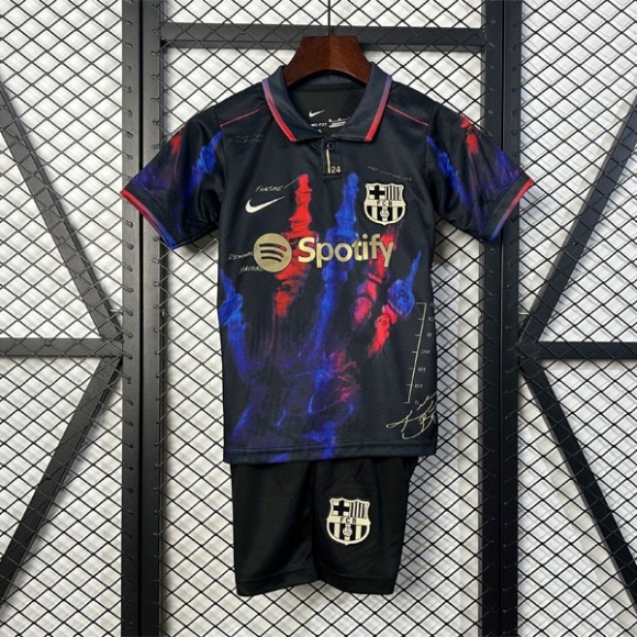 Maglia Barcellona Special Edition Bambino 2025-2026 Blu