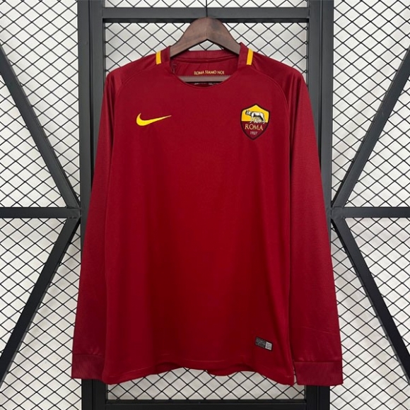 Thailandia Maglia Roma Home ML Retro 2017-2018