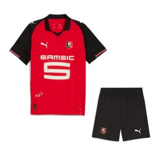 Maglia Stade Rennais Home Bambino 2025-2026
