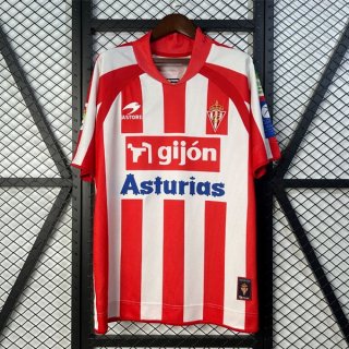 Thailandia Maglia Sporting Gijon Home Retro 2008-2009