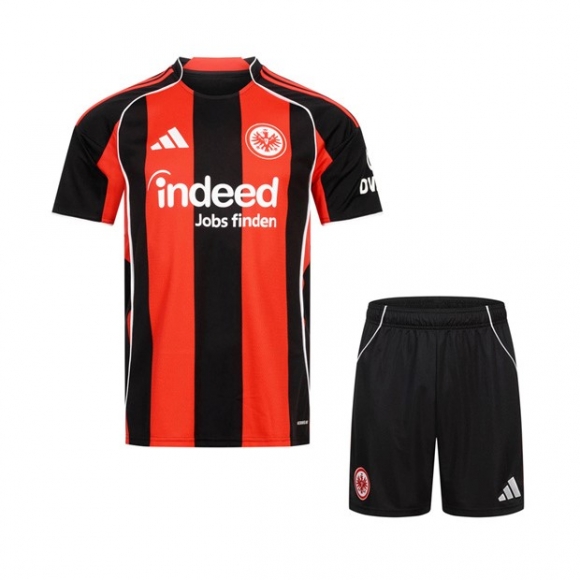Maglia Eintracht Frankfurt Home Bambino 2025/26