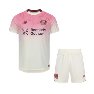 Maglia Bayer 04 Leverkusen Seconda Bambino 2025/26
