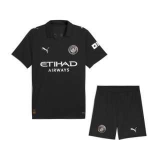 Maglia Manchester City Seconda Bambino 2025-2026