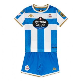 Maglia Deportivo Coruña Home Bambino 2025-2026