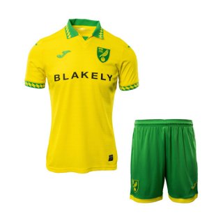 Maglia Norwich City Home Bambino 2025-2026