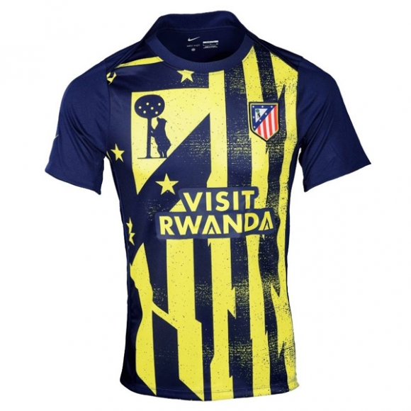Maglia Atletico Madrid Pre-Match 2025-2026 Giallo