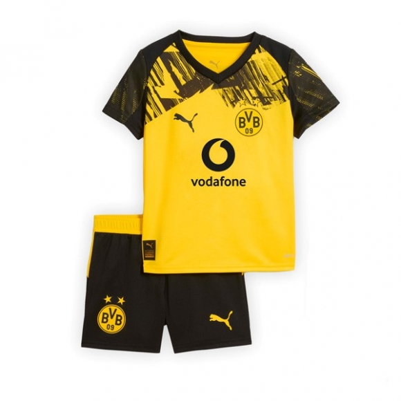 Maglia Borussia Dortmund Home Bambino 2025/26