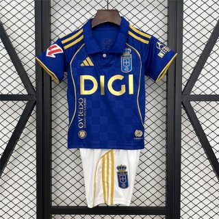 Maglia Real Oviedo Home Bambino 2025/26