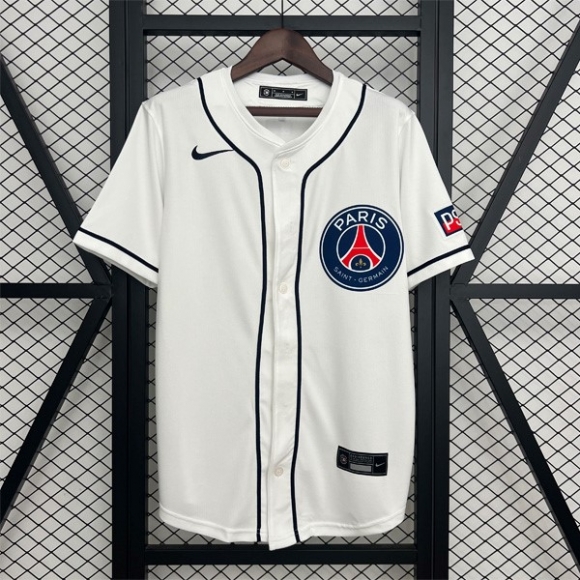 Thailandia Maglia PSG Baseball 2025/26 Thailandia Maglia PSG Baseball 2025/26