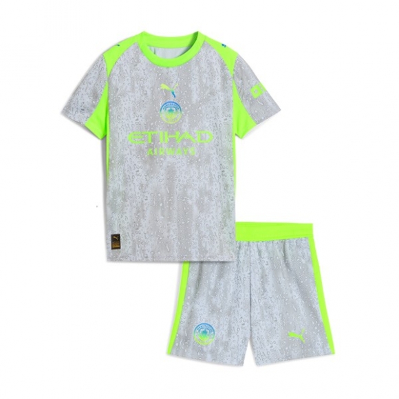 Maglia Manchester City Terza Bambino 2025/26