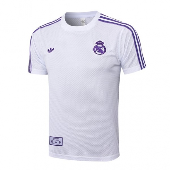 Maglia Formazione Real Madrid 2025-2026 Bianco 6