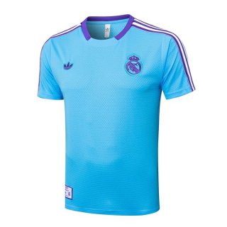 Maglia Formazione Real Madrid 2025-2026 Blu 4
