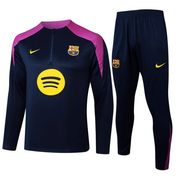Felpa Allenamento Barcellona 2025-2026 Blu 5