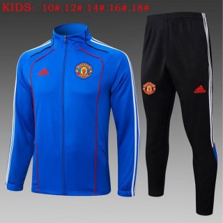 Bambino Giacca Manchester United 2025-2026 Blu 5