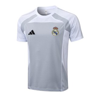 Maglia Formazione Real Madrid 2025-2026 Blu Grigio 3