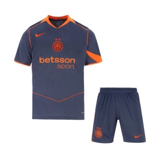 Maglia Inter Milan Terza Bambino 2025-2026