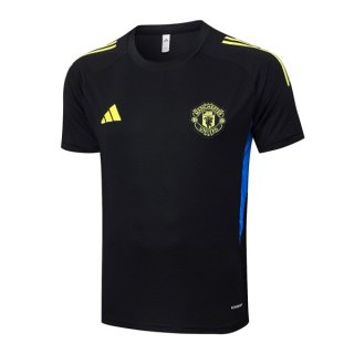 Maglia Formazione Manchester United 2025-2026 Nero 4