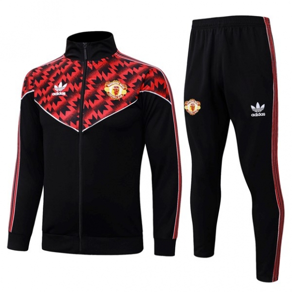 Giacca Manchester United 2025-2026 Nero Rosso 2