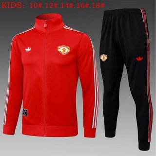 Bambino Giacca Manchester United 2025-2026 Rosso 5