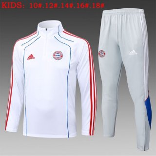 Bambino Felpa Allenamento Bayern Monaco 2025-2026 Bianco 5