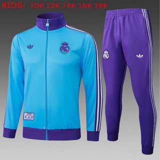 Bambino Giacca Real Madrid 2025-2026 Blu 5