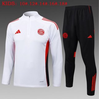 Bambino Felpa Allenamento Bayern Monaco 2025-2026 Bianco 6