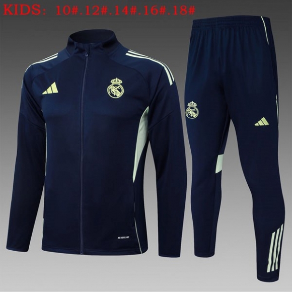 Bambino Giacca Real Madrid 2025-2026 Blu 6