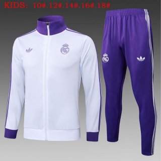 Bambino Giacca Real Madrid 2025-2026 Bianco 5
