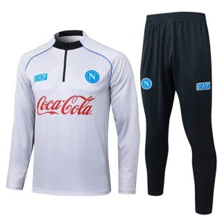 Felpa Allenamento Napoli 2025-2026 Bianco 5