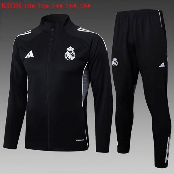 Bambino Giacca Real Madrid 2025-2026 Nero 5