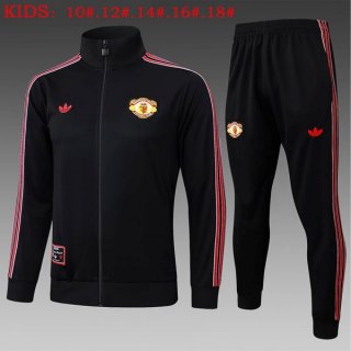 Bambino Giacca Manchester United 2025-2026 Nero 5