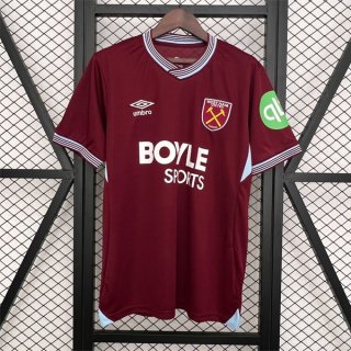 Thailandia Maglia West Ham United Home 2025-2026