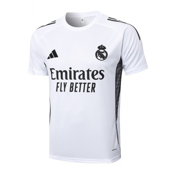 Maglia Formazione Real Madrid 2025-2026 Bianco 3 Maglia Formazione Real Madrid 2025-2026 Bianco 3