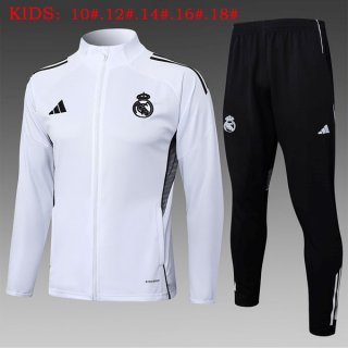 Bambino Giacca Real Madrid 2025-2026 Bianco 6