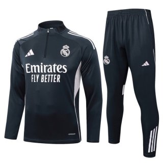 Felpa Allenamento Real Madrid 2025-2026 Grigio 5