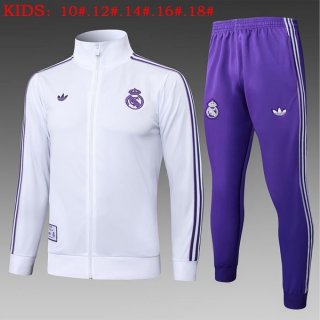 Bambino Giacca Real Madrid 2025-2026 Bianco 7