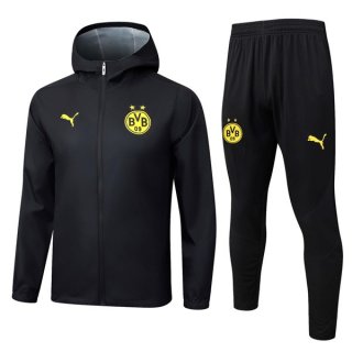 Giacca Cappuccio Dortmund Nero 2025-2026 5