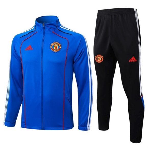 Giacca Manchester United 2025-2026 Blu 5 Giacca Manchester United 2025-2026 Blu 5