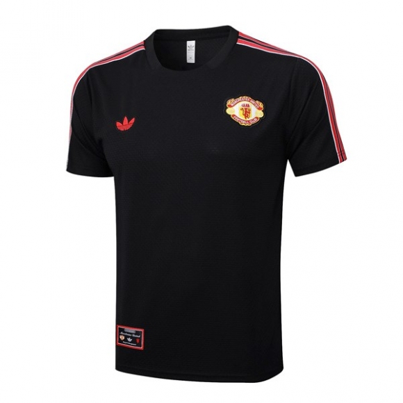 Maglia Formazione Manchester United 2025-2026 Nero 3