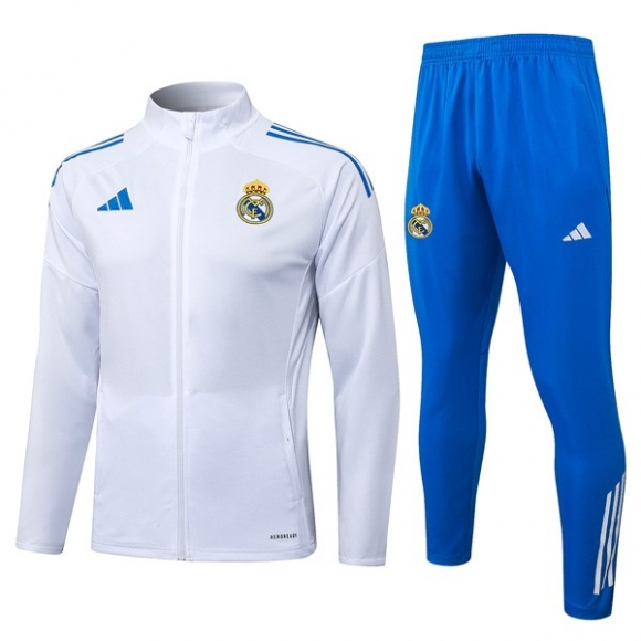 Giacca Real Madrid 2025-2026 Bianco 9 Giacca Real Madrid 2025-2026 Bianco 9