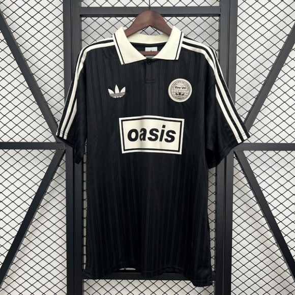 Thailandia Maglia Adidas x Oasis Tour 2025-2026 Nero