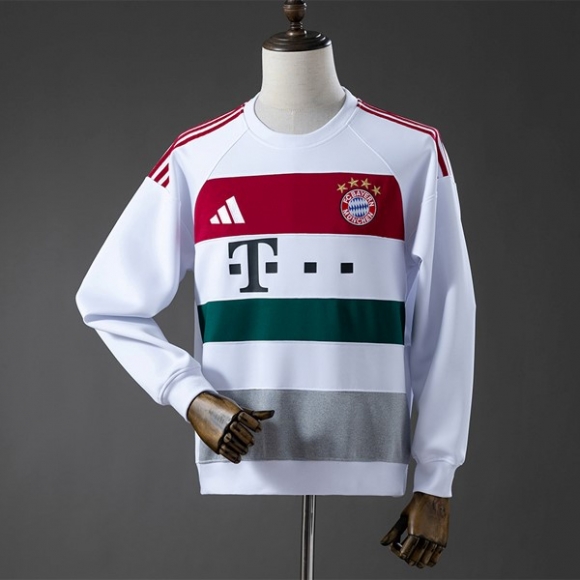 Felpa Bayern Munich 2026 Bianco Felpa Bayern Munich 2026 Bianco